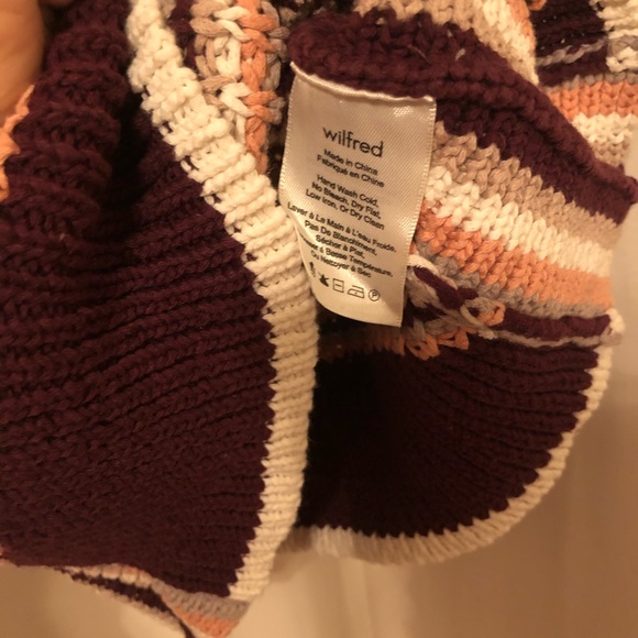 Wilfred Crochet Knit Tank Stripe Linen Blend - Picture 6 of 8